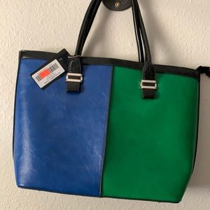 NOT FOR SALE.  Color block Dasein purse